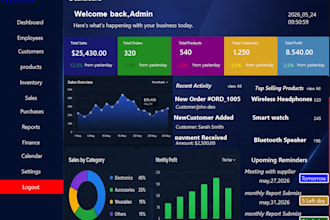 develop a modern erp desktop application using c winforms