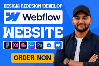 develop webflow website, figma to webflow design, webflow developer