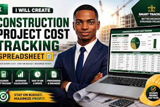 create a construction project cost tracking spreadsheet