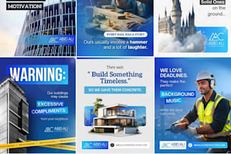 create social media ads and high converting statics