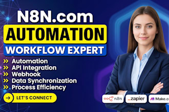 do n8n automation, n8n workflow, ai chatbot, n8n rag agent or n8n expert