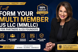 form your multi member US llc mmllc for partners and co founders