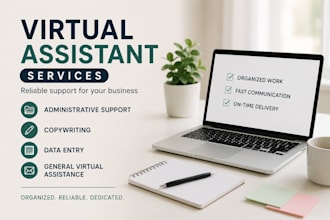 asistente virtual y soporte administrativo