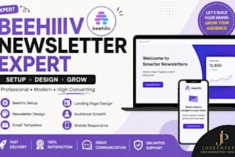 setup and customize your beehiiv newsletter professionally