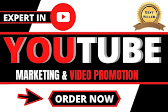 promote your youtube video with real and organic growth and help in monetization