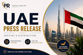 write and distribute your uae crypto press release