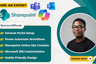 build sharepoint intranet portal sharepoint online microsoft 365