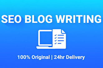 write SEO blog post and website articles
