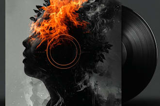 design album cover or single cover art
