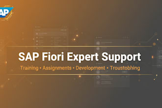 sap fiori consultant and trainer