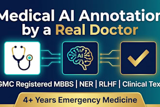 do medical ai annotation and clinical text labeling as gmc doctor