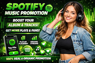 do spotify music promotion, spotify album promotion spotify playlist marketing