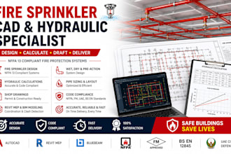 design fire sprinkler systems with hydraulic calculations