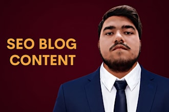 be your SEO blog and content writer