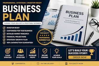 create a winning business plan for startups, proposals, investors, and loans