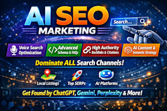 do ai SEO optimization, backlinks and chatgpt ranking boost