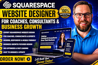 expert squarespace website designer for coaches consultants and business growth