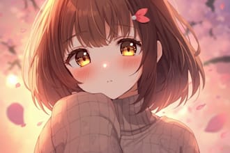 create custom anime profile picture and ai avatar for you