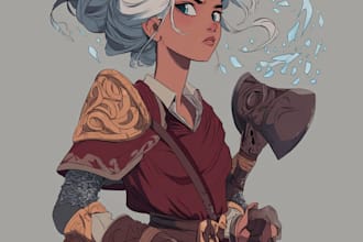 dnd character art and dnd character art