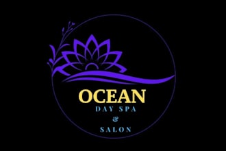 design eye catching ocean day spa logo