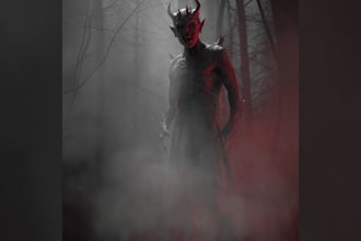 design a terrifying and original horror character for you