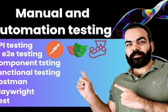 do QA testing, manual testing and automation testing