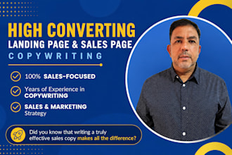 write engaging copywriting for ads emails and landing pages