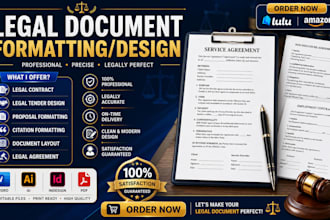 create legal documents, agreement and contract legal business documents