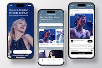 build event booking app, ticket booking app, nightlife and club app