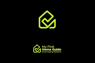modern fintech inspired australian home buyer app logo