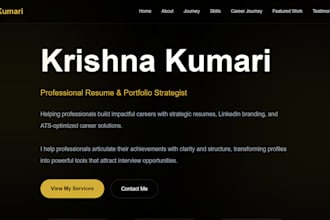 create a professional ats resume and linkedin profile