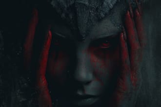 draw horror and dark fantasy illustrations