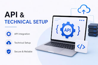 integrate rest API, third party API, webhook, and backend services