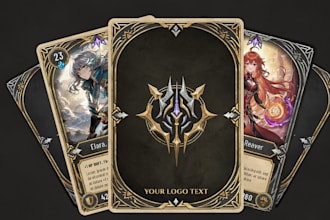 custom card game design trading cards pokemon digimon tcg mtg board game
