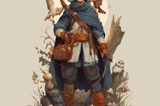 dnd character art and dnd character art