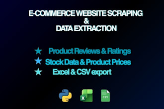 do ecommerce web scraping