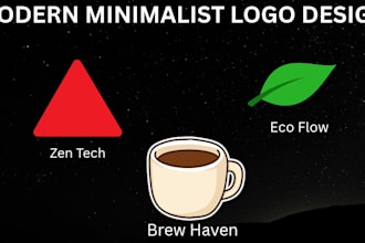 design minimalist logo for you