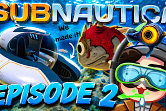 attractive gaming video thumbnail