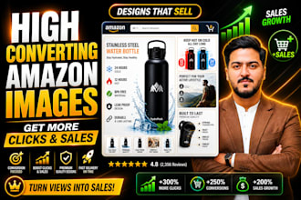 design high converting amazon and bol product infographics for new sellers