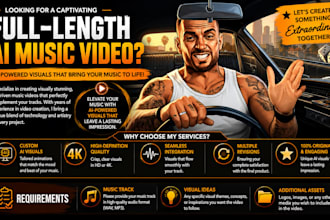 do affordable ai song video, viral ai animated music video
