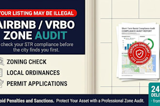 audit your airbnb or vrbo listing for zoning violations and str compliance risk