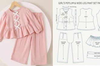 make kids daily wear sewing pattern and dress design ideas
