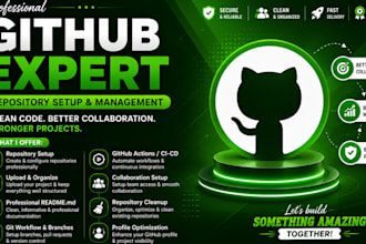 setup manage and optimize your github repository professionally