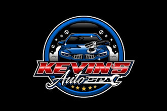 design artwork top quality car detailing logo