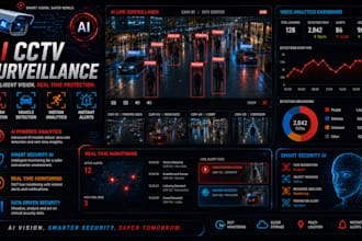 develop ai cctv surveillance and video analytics solution