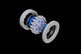 do 3d cad with drawings and simulation