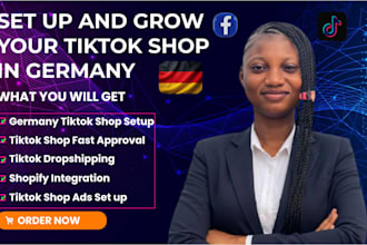 set up and manage your germany tiktok shop with shopify integration, listing