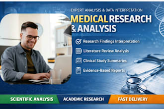 help with medical research and professional medical writing