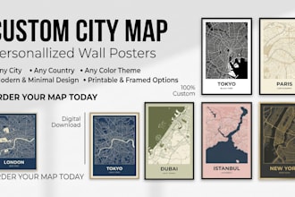 do printable map design