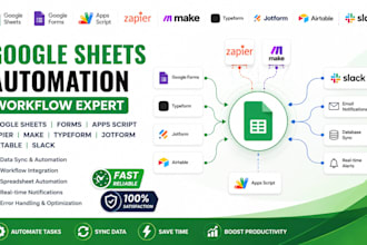 google sheets automation workflow expert data sync spreadsheet integration